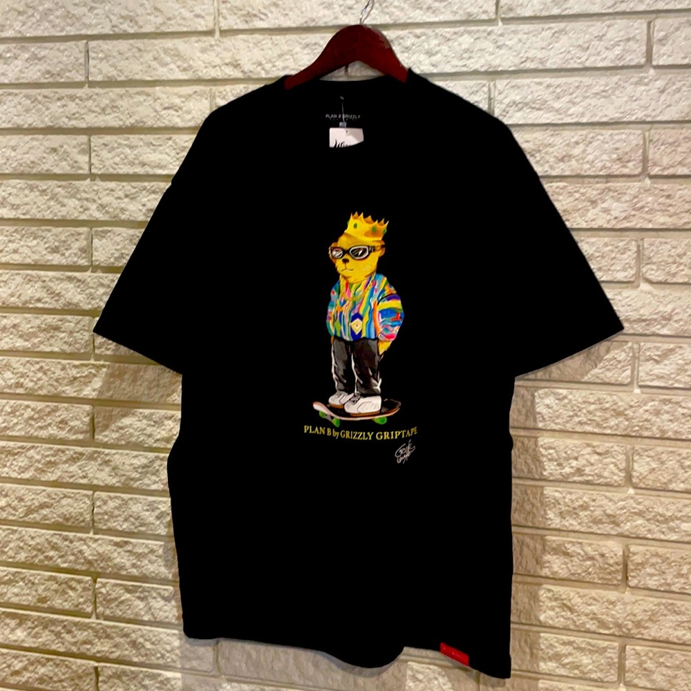 Rare Plan B Grizzly Pro Felipe Gustavo Skate Shirt
